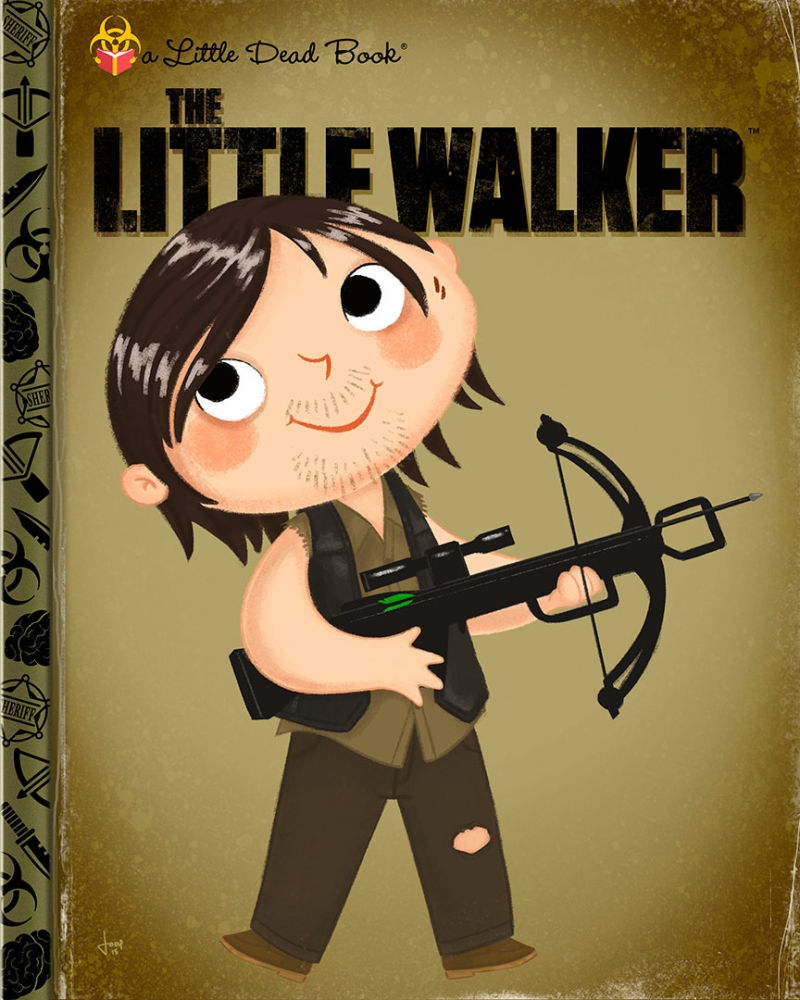 Illustration for article titled These faux Little Golden Books are adorable